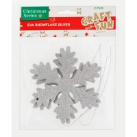 1. Craft With Fun Ozdoba Dekoracyjna Płatek Śniegu Do Nawlekania 438611