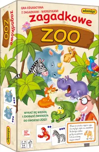 1. Adamigo Gra Zagadkowe Zoo - Mini 07707