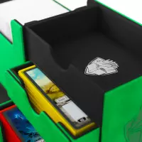 9. Gamegenic: The Academic 133+ XL (Tolarian) - Community Choice - Pudełko na Karty - Green/Black