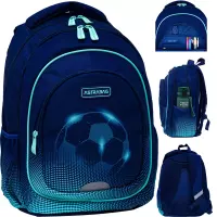 9. AstraBag Plecak Szkolny AB330 Football Light 502025019