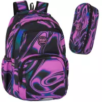 1. CoolPack Pick Plecak Szkolny Młodzieżowy Amethyst F099892 + Piórnik F062892