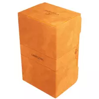 2. Gamegenic: Stronghold 200+ XL Convertible - Ekskluzywne Pudełko na Karty - Orange