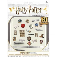 1. Zestaw Magnesów Harry Potter 21 szt.