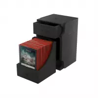 5. Gamegenic: Watchtower 100+ XL Convertible - Ekskluzywne Pudełko na Karty - Black