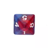 6. Komplet kości REBEL RPG - Kamienie Księżycowe - Superman