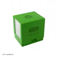 8. Gamegenic: Star Wars Unlimited Card Game - Twin Suns Deck Pod - Pudełko na Karty - Green