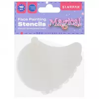 1. Starpak Szablon Do Malowania Twarzy Op.10 Szt. Magical 548331