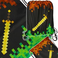 2. Starpak Worek Szkolny Na Obuwie Pixel Game 485590