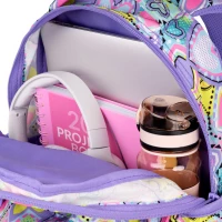 8. CoolPack Zestaw Szkolny Pastel Hearts 3el. Plecak F029832 + Piórnik F066832 + Worek F070832