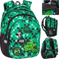 3. CoolPack Zestaw Szkolny Game Zone 3el. Plecak F029826+ Piórnik F076826+ Worek F070826