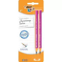 1. Bic Ołówek Beginners 2 sztuki Różowy 919261