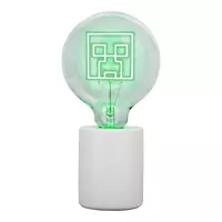 3. Lampka - Żarówka Neonowa Minecraft Creeper