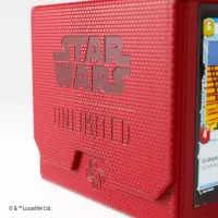 5. Gamegenic: Star Wars Unlimited - Double Deck Pod - Pudełko na Karty - Red