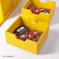 7. Gamegenic: Star Wars Unlimited - Double Deck Pod - Premium Pudełko na Karty - Yellow