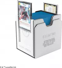 16. Gamegenic: Star Wars Unlimited Card Game - Twin Suns Deck Pod - Pudełko na Karty - White / Black