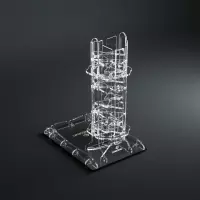 6. Gamegenic: Crystal Twister Premium Dice Tower - Wieża na Kości