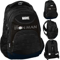 4. BeUniq Plecak Szkolny Iron Man Black AV23SS-2708