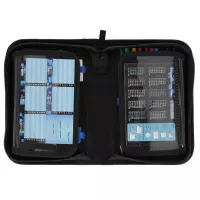 8. Starpak Piórnik Dwuklapkowy z Wyposażeniem Pad Blue 552621