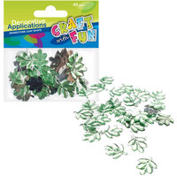 3. Craft With Fun Ozdoba Dekoracyjna Kryształki Ozdobne Listki 327067