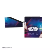 5. Gamegenic: Star Wars Unlimited - Soft Crate - Pudełko na Karty - Ahsoka Tano / General Grievous