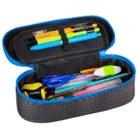 1. Coolpack Campus Piórnik Tuba Usztywniona z Organizerem Gradient Grey E62511