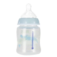 2. Nuk Butelka z Wskaźnikiem temp. 150ml 0-6m First Choice+ Niebieska 527892