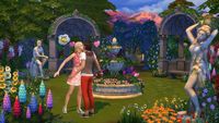 3. The Sims 4: Romantic Garden Staff (klucz ORIGIN)