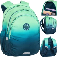 1. CoolPack Jerry Plecak Szkolny Gradient Blue Lagoon F029690