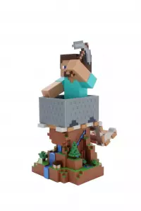 2. Stojak Minecraft Steve Cable Guy R.E.S.T
