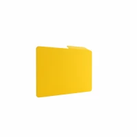 8. Gamegenic: Side Holder 80+ - Pudełko Na Karty - Yellow