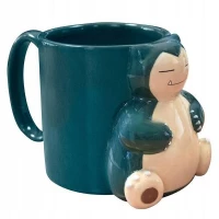 3. Kubek 3D Pokemon - Snorlax - ABS 350 ml