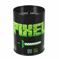 2. Starpak Skarbonka Metalowa Okrągła Pixel Game 536849