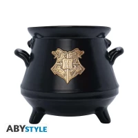 3. Harry Potter Zestaw Prezentowy Premium: Kubek 3D Kociołek + Brelok 3D + Przypinka