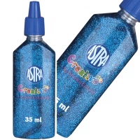 1. Astra Creativo Klej Brokatowy 35 ml 332114003 Niebieski