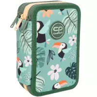 1. CoolPack Jumper 3 Piórnik Trzykomorowy Z Wyposażeniem Toucans F067662
