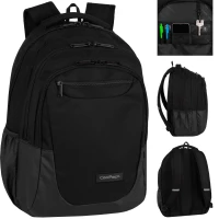 7. CoolPack Soul Plecak Szkolny Black 24 F010877