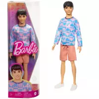 3. Mattel Barbie Lalka Stylowy Ken Bluza HRH24 