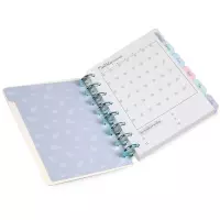 7. Coolpack Planer Stitch Pastel A5 100 Kartek Duża Spirala 75156PTR