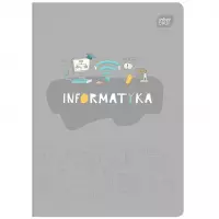 2. Interdruk Zeszyt A5 60 kartek kratka Informatyka 230171