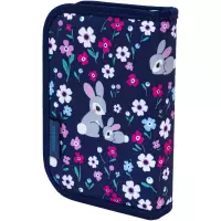 3. AstraBag Piórnik AC11 Pojedynczy Jednoklapkowy z Wyposażeniem Baby Bunny 503025008
