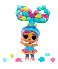 4. MGA LOL Laleczka z Niespodzianką Hair Beads Koraliki 559622