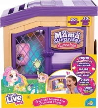 11. Cobi Little Live Pets Mama Suprise Świnki Morskie Tęczowe ET26516