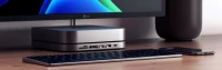 3. Satechi Aluminum Hub - Aluminiowa Podstawka do Mac Mini z Hub USB-C Space Gray