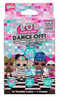 6. MGA LOL Surprise Dance Off Trading Cards Starter Set- Poland Kart Zestaw Startowy 495608