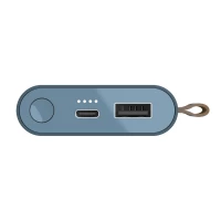 4. Fresh 'n Rebel Powerbank 6000 mAh USB-C Dive Blue