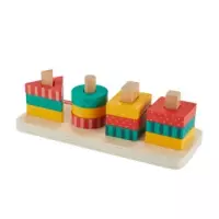5. Fisher Price Wood Drewniany sorter Kształtów HXV05