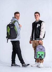 2. Astra Minecraft Creeper Plecak Szkolny 502020202