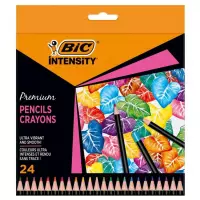 3. Bic Kredki Ołówkowe Intensity 24 Kolory 9678231