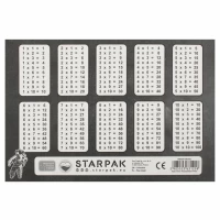 4. Starpak Plan Lekcji z Tabliczką Mnożenia A5 NASA 536141