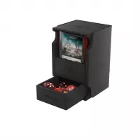 3. Gamegenic: Watchtower 100+ XL Convertible - Ekskluzywne Pudełko na Karty - Black